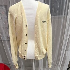 JCPenney the fox sweater Cream cardigan